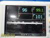 PHILIPS VS3 Sure Signs ,(Temp,NBP & SpO2) W/ Leads & Stand ~ Vitals Monitor
