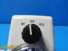 ALLIED HEALTHCARE Chemetron Vacutron 22-15-1500 Continuous/Intermittent Suction Regulator