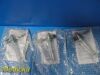 ALLIED HEALTHCARE 3X  15006-03 Timeter SureGrip Oxygen Flowmeters 0-15LPM