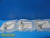 ALLIED HEALTHCARE 3X  15006-03 Timeter SureGrip Oxygen Flowmeters 0-15LPM