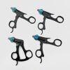 R. WOLF (8393.0003, 8393.0002) Lot of 4 ModuLine Laparoscopic Rotating Handles with and without Ratchet