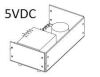 GENERAL ELECTRIC 2291847 POWER SUPPLY GE D-CASE AC-DC 5V CT Scanner