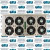 ESAOTE 9102581000 COOLING GROUP LOWER FAN ASSY Ultrasound Accessories