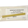 SYNTHES REF 498.103 Spinal titanium Hard Rod 6mm Dia. & 75mm Length