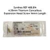SYNTHES REF 488.814 4.35mm Titanium Cancellous Expansion Head Screw 14mm Length