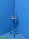 GE Dinamap Pro Care Series Rolling Stand W/ Basket; Blue