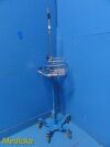 GE Dinamap Pro Care Series Rolling Stand W/ Basket; Blue