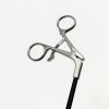 JARIT 600-140 DeBakey Forceps, Fenestrated 40mm Jaws, Double Action, Ratchet, 5mm x 384mm