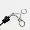 JARIT 625-104 Roto-Lok Grasping Forcep, Ratchet, Insulated Shaft, 5mm x 382mm
