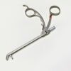 R. WOLF ( 8211.105 ) R. Wolf Klossek Nasal Forceps, 45 Deg Curved Up, Straight Sheath w/ Suction Channel, 95mm