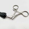 JARIT 625-145 Roto-Lok Babcock Forceps, Round Jaw, Debakey Teeth, D/A, 10mm x 330mm