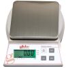 GLOBE SCIENTIFIC Balance, Toploading, Basic, Portable, 6000g X 1g, External Calibration, 100-240V, 50-60Hz, External Batteries, Includes ISO/IEC Balance