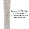 HAVEL'S REF ES-2150 EchoStim 21G X 2" (50mm) Facet Tip EXP 2026/05