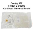 DJO LLC REF 11-0801-9-00000 Cold Pads Universal Foam EXP 2021/06