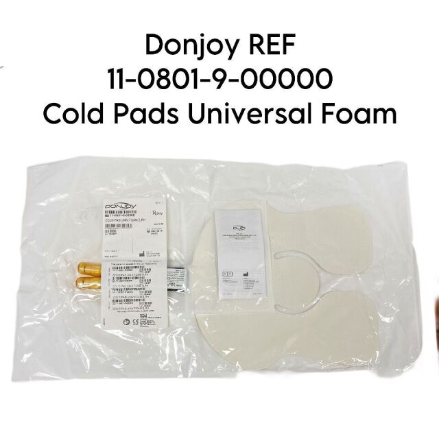 DJO LLC REF 11-0801-9-00000 Cold Pads Universal Foam EXP 2021/06