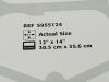 BARD Ventralight ST Mesh  5955124  Exp.2023-11   (K39/T42)   5955124 Ventralight ST Mesh