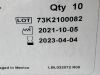 WECK Box of 10 Packs (6 Hooks Per Pack)  DuraHooks  382800  Exp.2023-04   (T23)   382800 DuraHooks