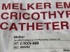 COOK INCORPORATE Lot of  3 Melker Un Cuffed  G06246ooooo  Exp.2022-07   (B36)   G06246ooooo Melker Un Cuffed