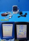 WELCH ALLYN 45MT0 Spot Vital LXI , Masimo W/ NEW BATTERY & Leads ~ Monitor