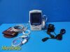WELCH ALLYN 45MT0 Spot Vital LXI , Masimo W/ NEW BATTERY & Leads ~ Monitor