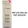 CORDIS REF 670-053-00 GUIDING CATHETER Vista britetip 6F, XB 3 SH, EXP 2022/09
