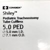 COVIDIEN REF 5.0 PED SHILEY PEDIATRIC TRACHEOSTOMY TUBE CUFFLESS, EXP 2022-08