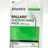 AVANOS REF 99790, BALLARD SUCTION SWAB PACK WITH H202, EXP 2023-10