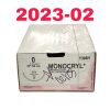 ETHICON REF Y398H, MONOCRYL VIOLET MONOFILAMENT, EXP 2023-02