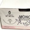 ETHICON REF Y398H, MONOCRYL VIOLET MONOFILAMENT, EXP 2023-02