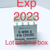 KEY SURGICAL C-062 K-Wire Pin Covers Green - Lot of 7