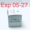 KEY SURGICAL C-035 K-Wire Pin Covers, Blue - Box of 12
