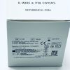 KEY SURGICAL C-045 K-Wire and Pin Covers, White .043 - Box of 12