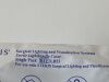 STERIS Lot of 5 Surgical Lighting  LB53  Exp.2021-05   (H58) Surgical Lighting