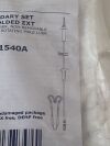 MEDLINE 40" IV Secondary Set  DYNDTN1540A  Exp.2025-04   (C11)   DYNDTN1540A 40" IV Secondary Set