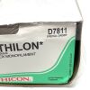 ETHICON REF D7811, ETHILON NYLON SUTURE BLACK MONOFILAMENT, EXP 2025-02