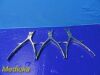 ZIMMER 3X  3410 Stille-Liston Bone Cutting Forceps, Straight; OL: 10Ã‚Â¾