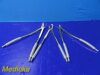 BD Lot of 3  V. Muller CH360; CH350; CH340 Assorted Rib Shears Set