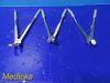 BD Lot of 3  V. Muller CH360; CH350; CH340 Assorted Rib Shears Set