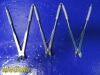 BD Lot of 3  V. Muller CH360; CH350; CH340 Assorted Rib Shears Set