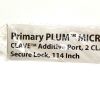 ICU MEDICAL REF 14273-29, PRIMARY PLUM MICRODRIP 150ML BURETTE SET, EXP 2024-07