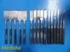 BD 16X  V. Mueller Assorted Hibbs  Osteotomes OL: 9.5