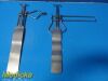 GRIESHABER H.R  Gibson Balfour Abdominal Retractors (Total Lot of 4 PCS)