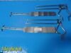 GRIESHABER H.R  Gibson Balfour Abdominal Retractors (Total Lot of 4 PCS)