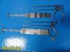 GRIESHABER H.R  Gibson Balfour Abdominal Retractors (Total Lot of 4 PCS)