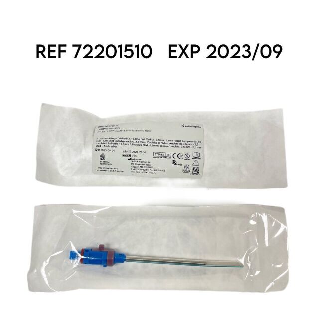 SMITH & NEPHEW REF 72201510 DYONICS POWERMINI 3.5mm FULL RADIUS BLADE EXP 2023/09