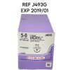 ETHICON REF J493G 5-0 (1.0 metric) 18