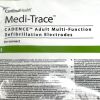 CARDINAL HEALTH REF 22770PC, MEDI-TRACE CADENCE ADULT MULTI-FUNCTION DEFIBRILLATION ELECTRODES, EXP 2023-07