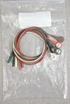 SPACELABS Lot of 30  TruLink ECG Lead Wire Set DIN Unshielded 5-Lead Snap 012-0285-11 - 171584 Lead Wire Set