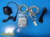 WELCH ALLYN 53STP,W/ Masimo Set SpO2 Leads, PSU & Battery ~ Patient Monitor