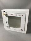 AED Defibrillator Wall Cabinet:  Includes Key and Alarm
Automatic external Defibrillator Cabinet